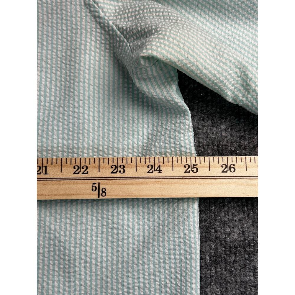 Magellan Fish Gear Fishing Shirt Men's XL Mint Green Stripe Relaxed Fit Vented - Picture 6 of 10